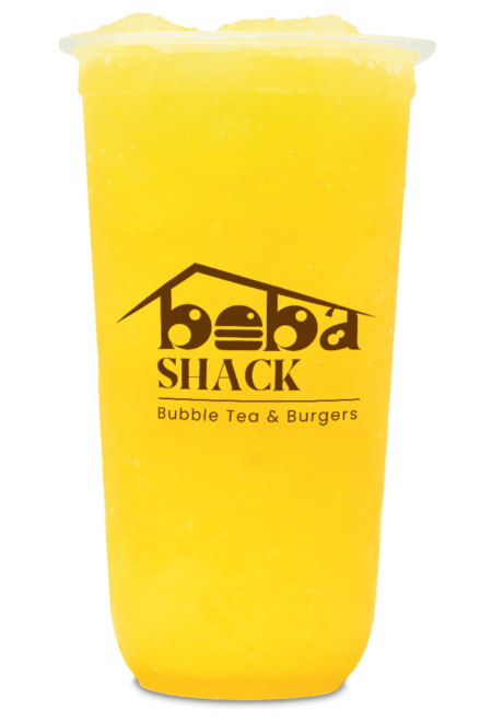 Peach Slush, freshly crushed Peach at Bobashack Cambridge